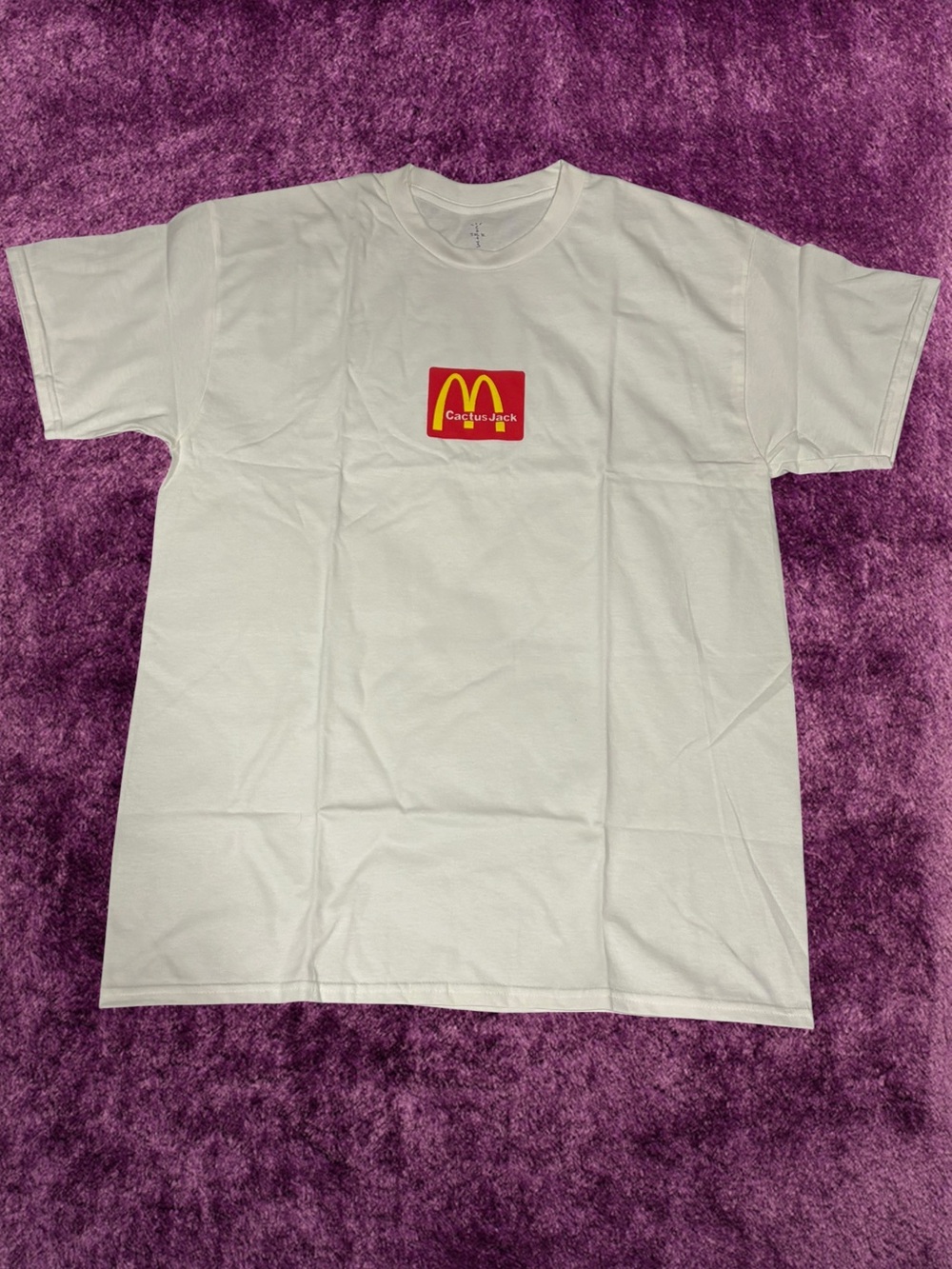 Travis Scott Cactus Jack McDonald’s T-Shirt